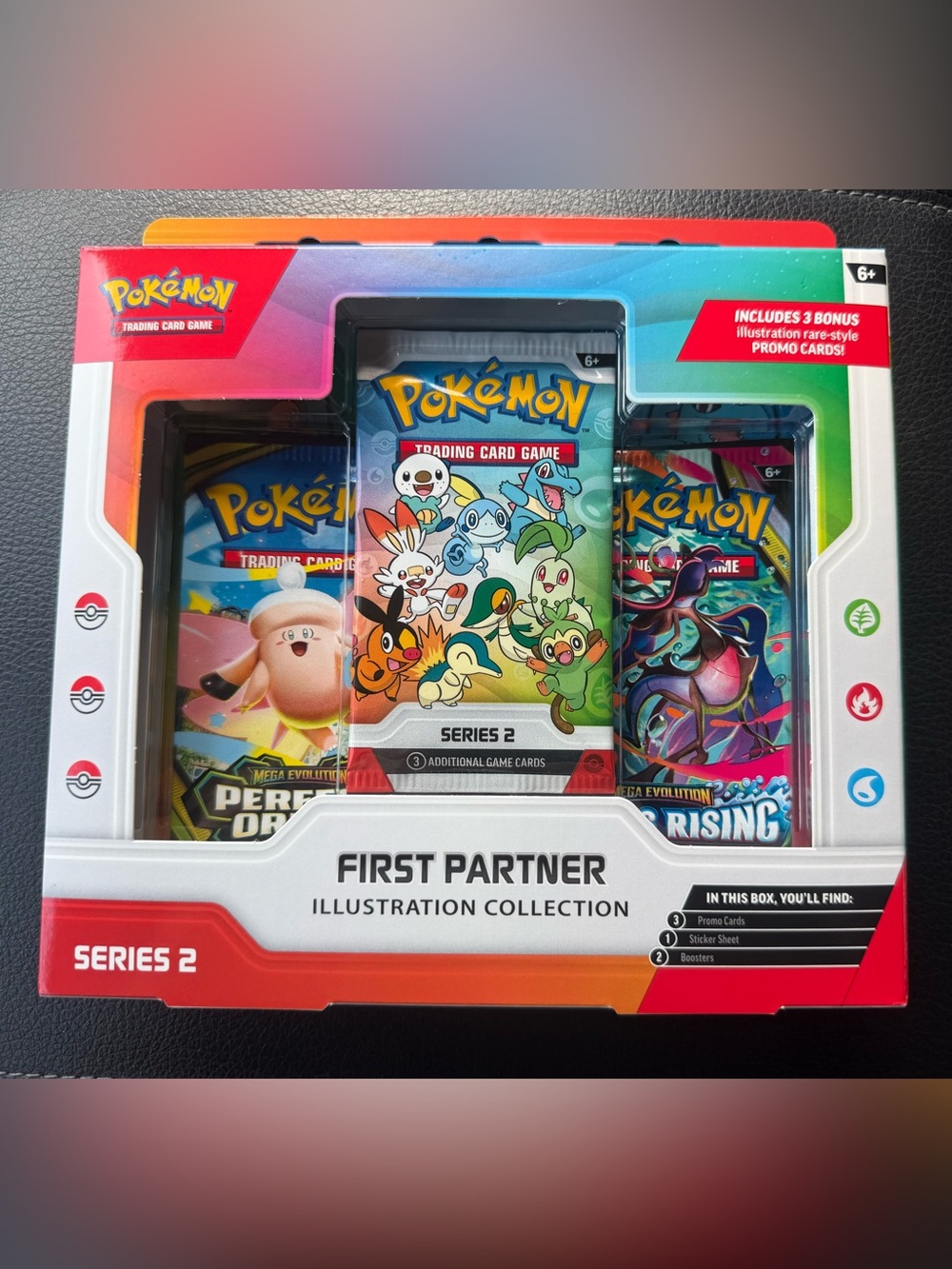 Pokémon First Partner Illustration Collection Series 2. 3 Promo Cards…. SEALED